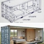 Illustrative container home layout concept